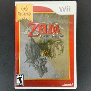 The Legend of Zelda: Twilight Princess Nintendo Wii 2006 Complete in Case